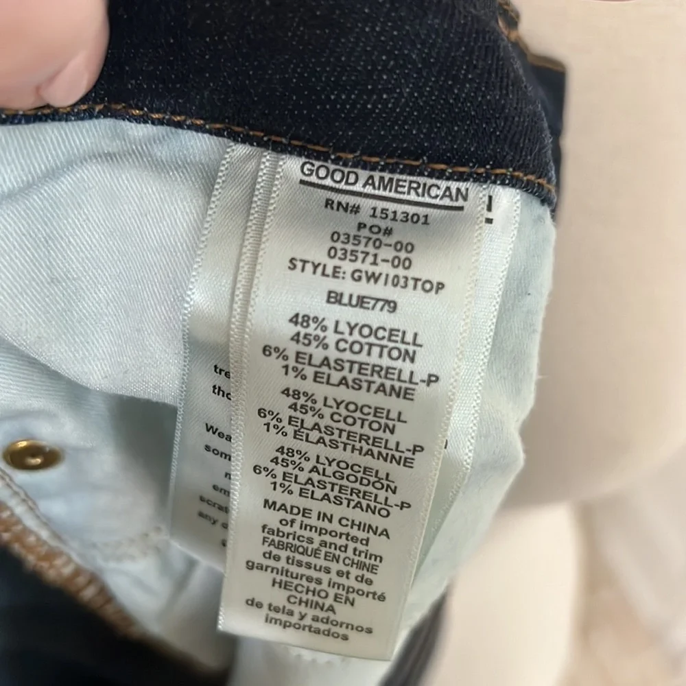 Good American Good Waist High Rise Skinny Jeans - Picture 5 of 5